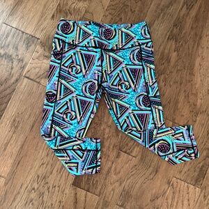 Constantly Varied Gear CVG 90s inspired retro Capri leggings size XL